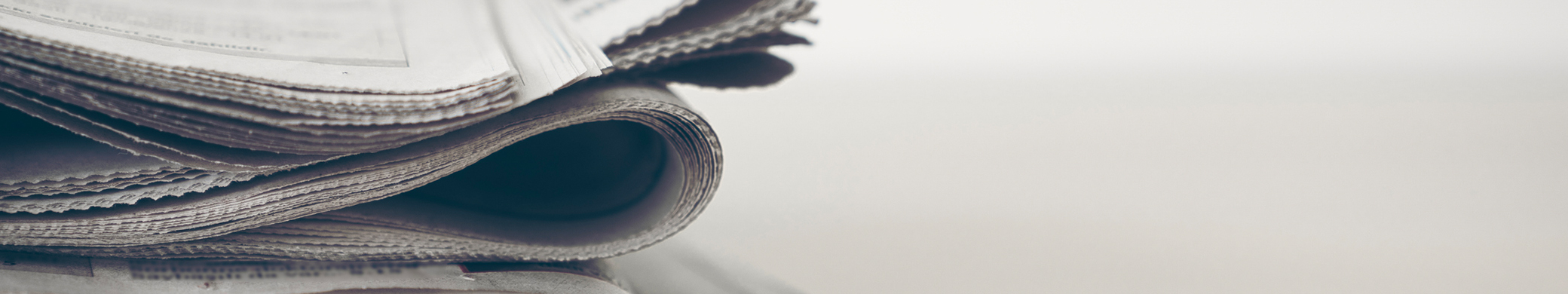 newspaper on a table